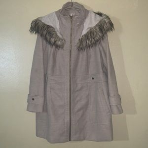 Cb established 1962 Coat with Faux Fur Hood in Women’s 3X